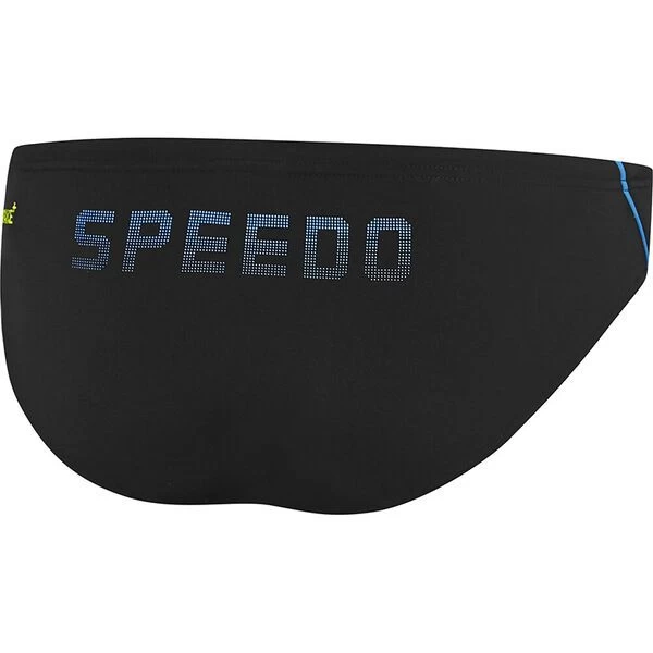 Speedo Boys Black Laguna/Zest Endurance+ Logo Brief - Image 3