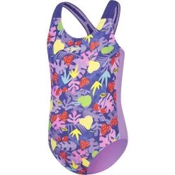 Speedo Toddler Girls Wild Heart Medalist One Piece
