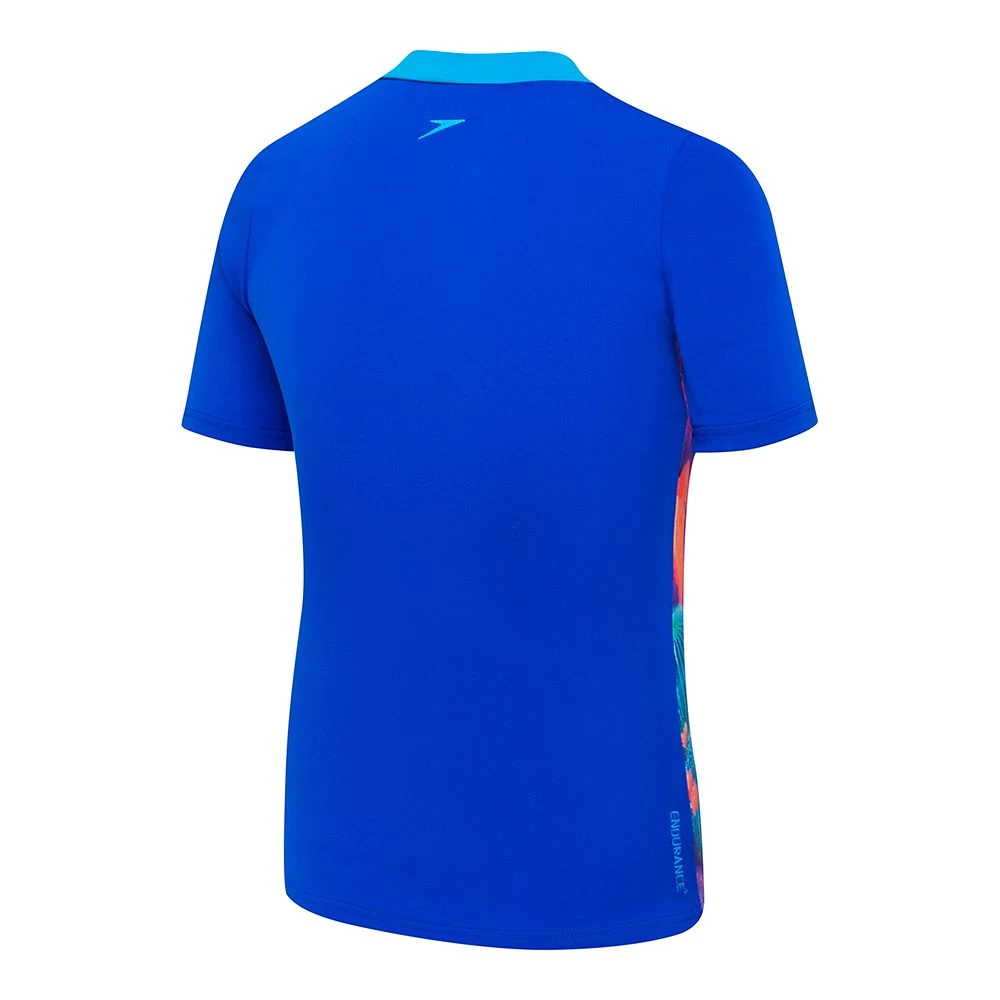 Speedo Girls Cactus Desert Short Sleeve Rashie - Image 3
