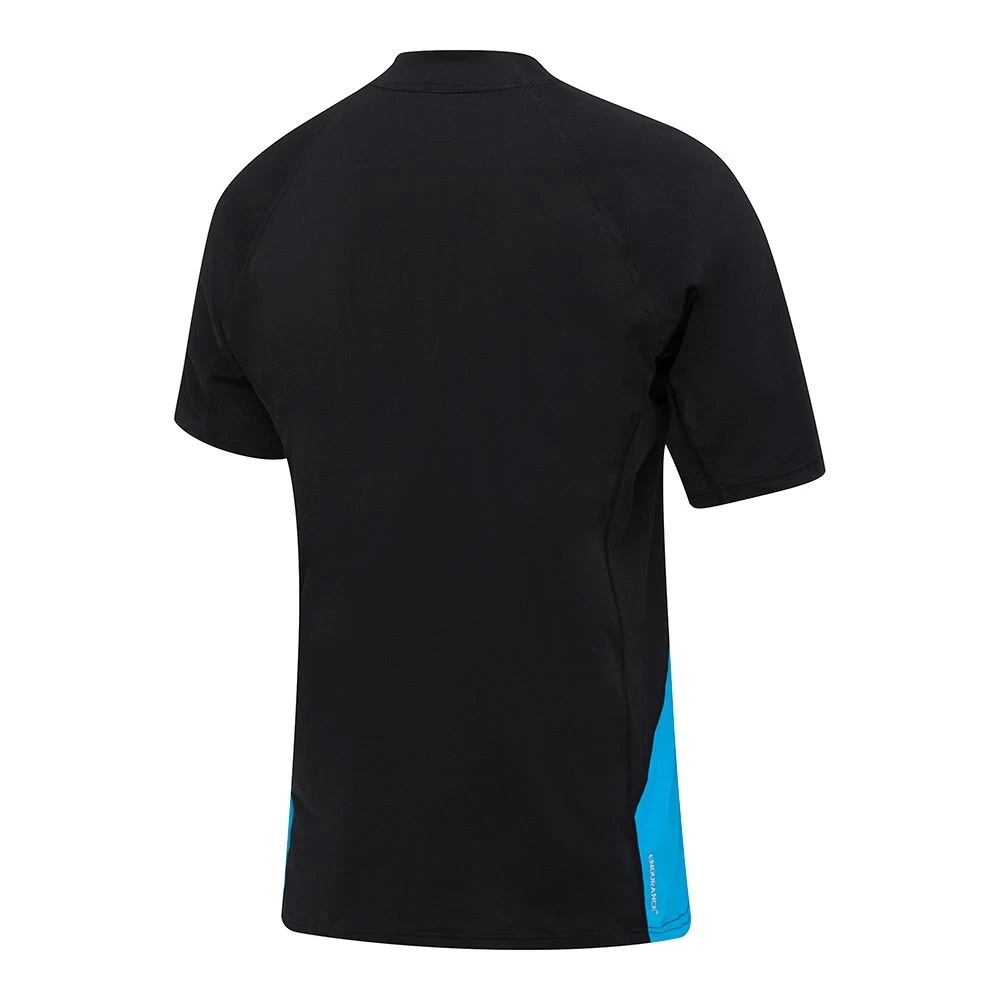 Speedo Mens Black Lake Flow Regular Short Sleeve Rashie - Image 3