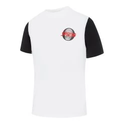 Speedo Boys White Mesmerize Icon Logo Short Sleeve Rashie