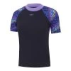Girls Short Sleeve Print Speedo Rash Top