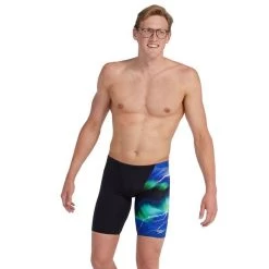 Mens Lightning Digital V-Cut Speedo Jammer
