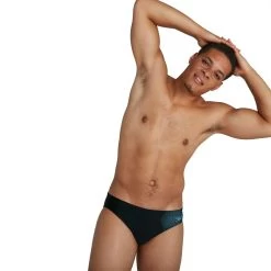 Speedo Mens Light Adriatic Tech Placement 7cm Brief