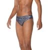 Speedo Mens Square Pegs Allover 7cm Brief