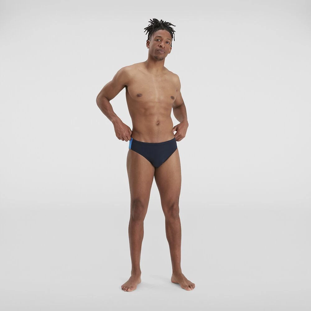 Speedo Mens Boom Logo Splice 7cm Brief - Image 4