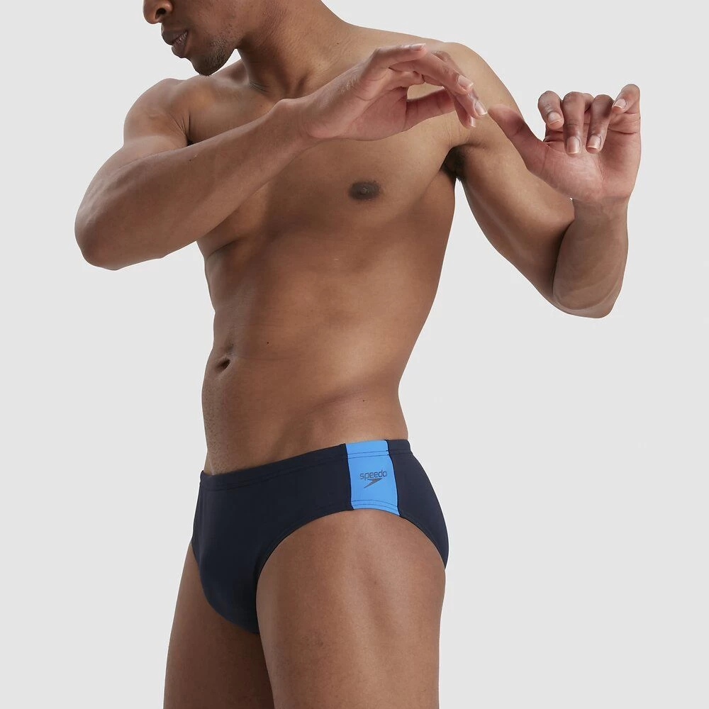Speedo Mens Boom Logo Splice 7cm Brief - Image 2