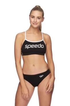 Speedo Womens Black Endurance+ Basic Pant (Brief Only)