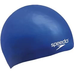 Speedo Junior Moulded Silicone Cap Royal