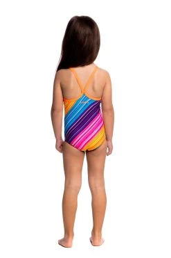 Funkita Toddler Girls Fine Lines One Piece