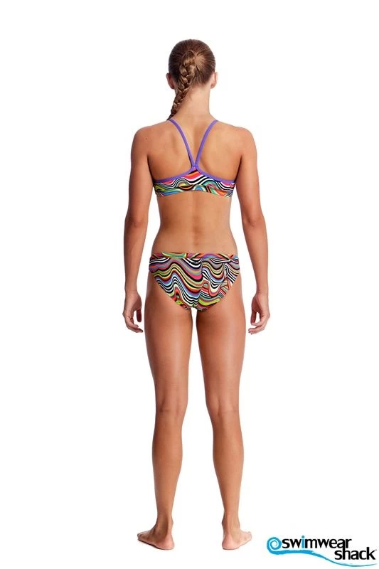 Funkita Girls Racerback Two Piece Dripping