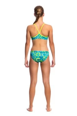 Funkita Lime Light Girls Racerback 2 Pce