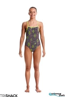 Funkita Girls Kite Runner Strapped In One Piece - Image 2