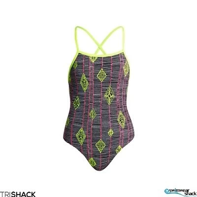Funkita Girls Kite Runner Strapped In One Piece - Image 3