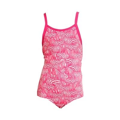 Funkita Toddler Girls Painted Pink Eco One Piece - Image 3