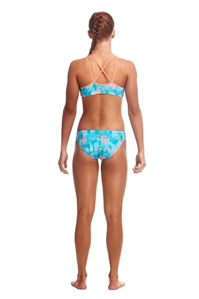 Funkita Girls Pastel Paradise Criss Cross Two Piece