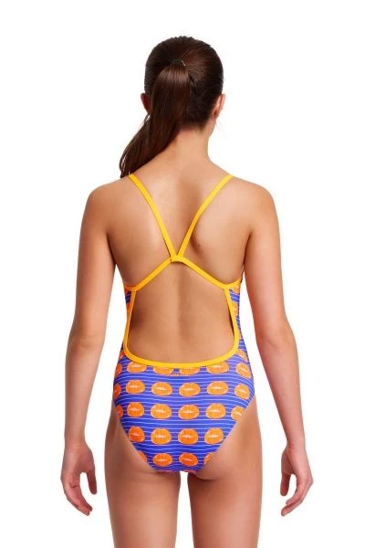 Funkita Lippy Love Girls Single Strap One Piece - Image 4
