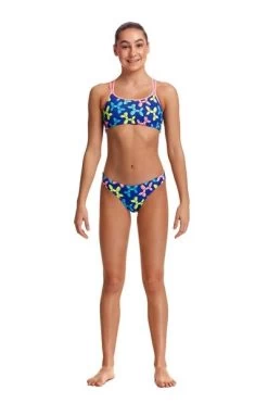 Funkita Girls Balloon Dog Criss Cross Two Piece
