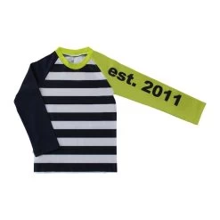 Mini Sandcrabs Shark Mania Long Sleeve Classic Rashie