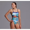Funkita Ladies Misty Mountain Twisted One Piece