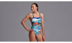 Funkita Ladies Misty Mountain Twisted One Piece