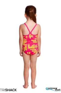 Funkita Toddler Girls Bar Bar Printed One Piece