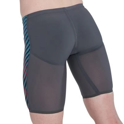 Speedo LZR Valor Jammer Charcoal/Teal/Red - Image 12