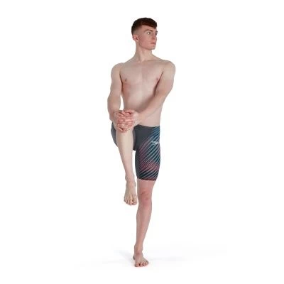 Speedo LZR Valor Jammer Charcoal/Teal/Red - Image 10