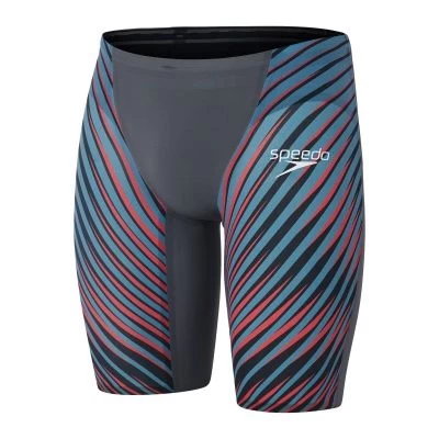 Speedo LZR Valor Jammer Charcoal/Teal/Red - Image 4