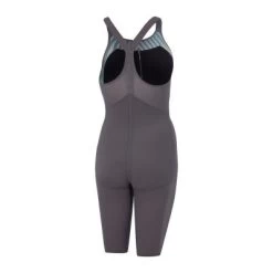 Speedo LZR Valor Closedback Kneeskin Charcoal/Teal/Red