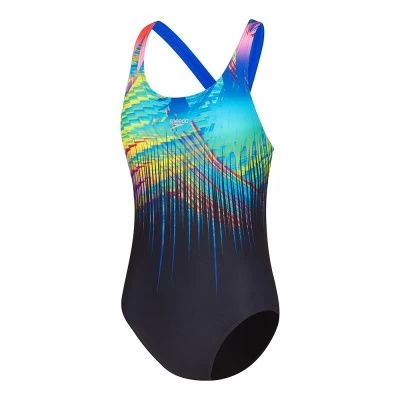 Speedo Girls Tropical Power Leaderback