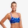 Funkita Ladies Sports Top Leaf Laser