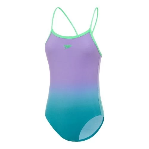 Speedo Girls Digital Ombre Thinstrap