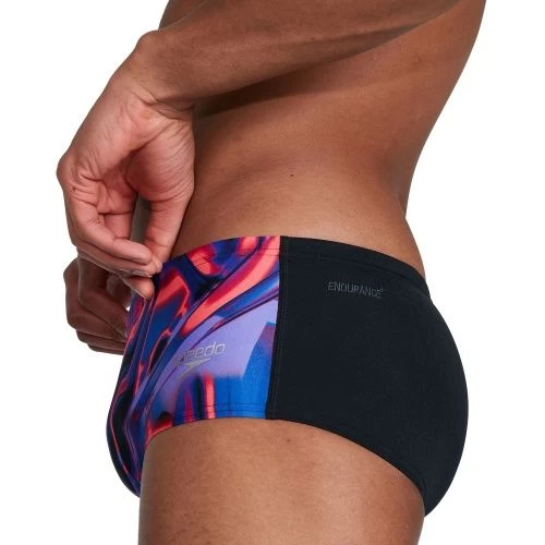 Speedo Mens Allover Digi Squad 14cm Trunk - Image 8