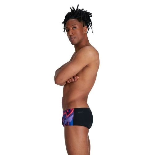Speedo Mens Allover Digi Squad 14cm Trunk - Image 3