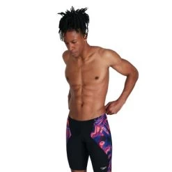 Speedo Mens Allover Digital V-Cut Jammer