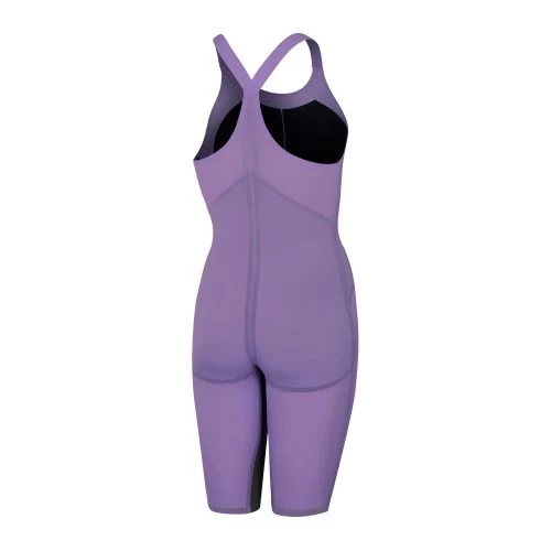 Speedo Womens LZR Pure Valor Closedback Lilac/Charcoal - Image 8
