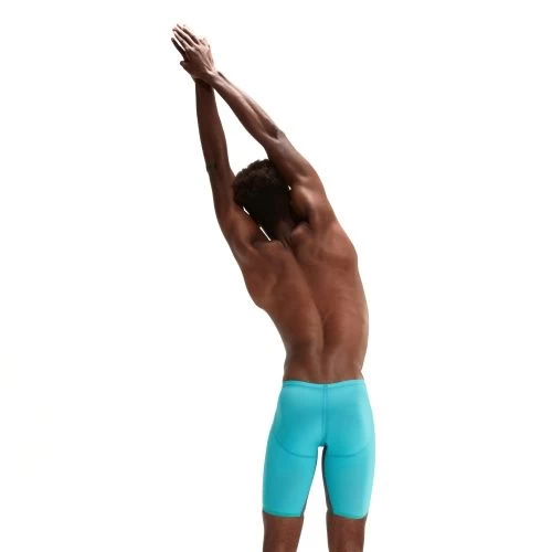 Speedo Mens LZR Pure Valor Jammer Aqua - Image 3
