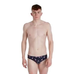 Speedo Mens Flamingo Flare 5cm Allover Brief