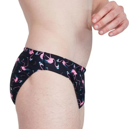 Speedo Mens Flamingo Flare 5cm Allover Brief - Image 9