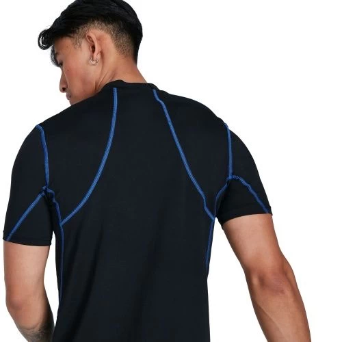 Speedo Mens Tech Short Sleeve Rash Top - Image 2