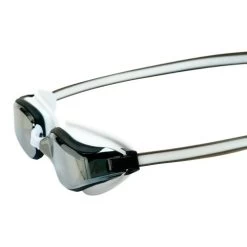 AQUA SPHERE Aquasphere Fastlane Mirror Goggle - White/Grey Frame