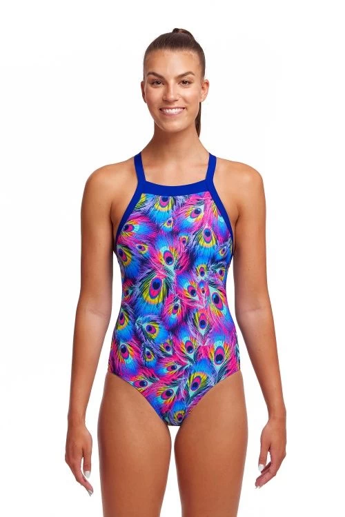 Funkita Ladies Sky Hi One Piece Peacock Paradise - Image 4