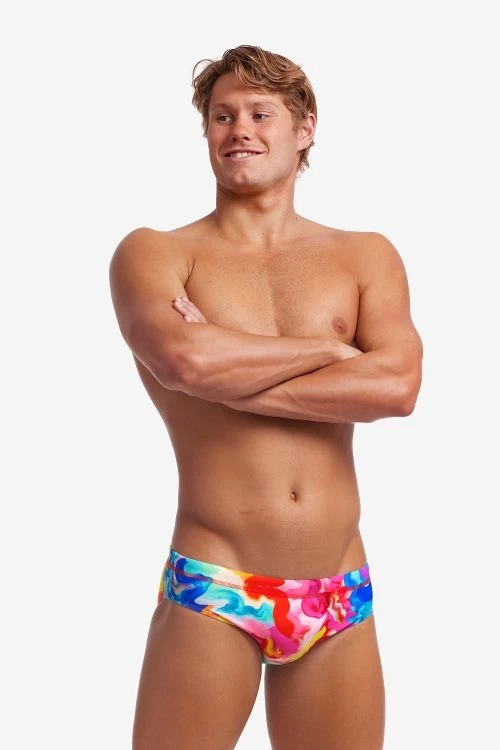 Funky Trunks Messy Monet Mens Classic Briefs - Image 2