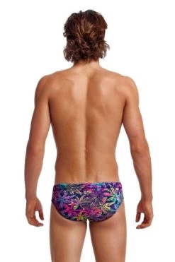 Funky Trunks Mens Classic Briefs Palm Puppy