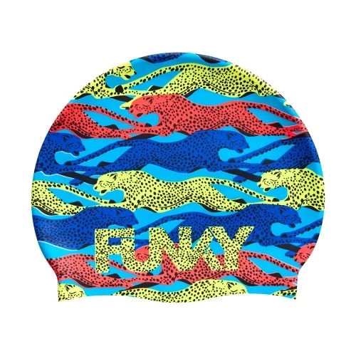 Funky Silicone Swimming Cap No Cheating