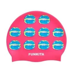 Funkita Kiss Kiss Silicone Swimming Cap