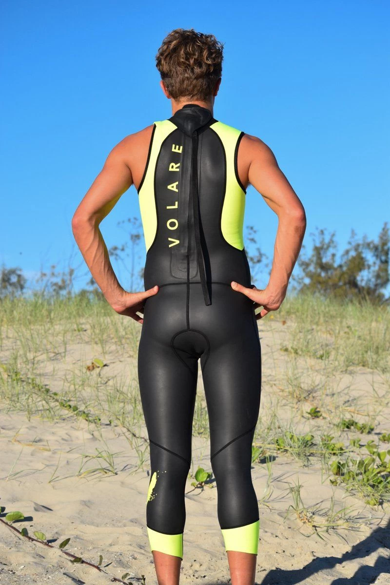Volare V1 Sleeveless Mens Triathlon Wetsuit - Image 4