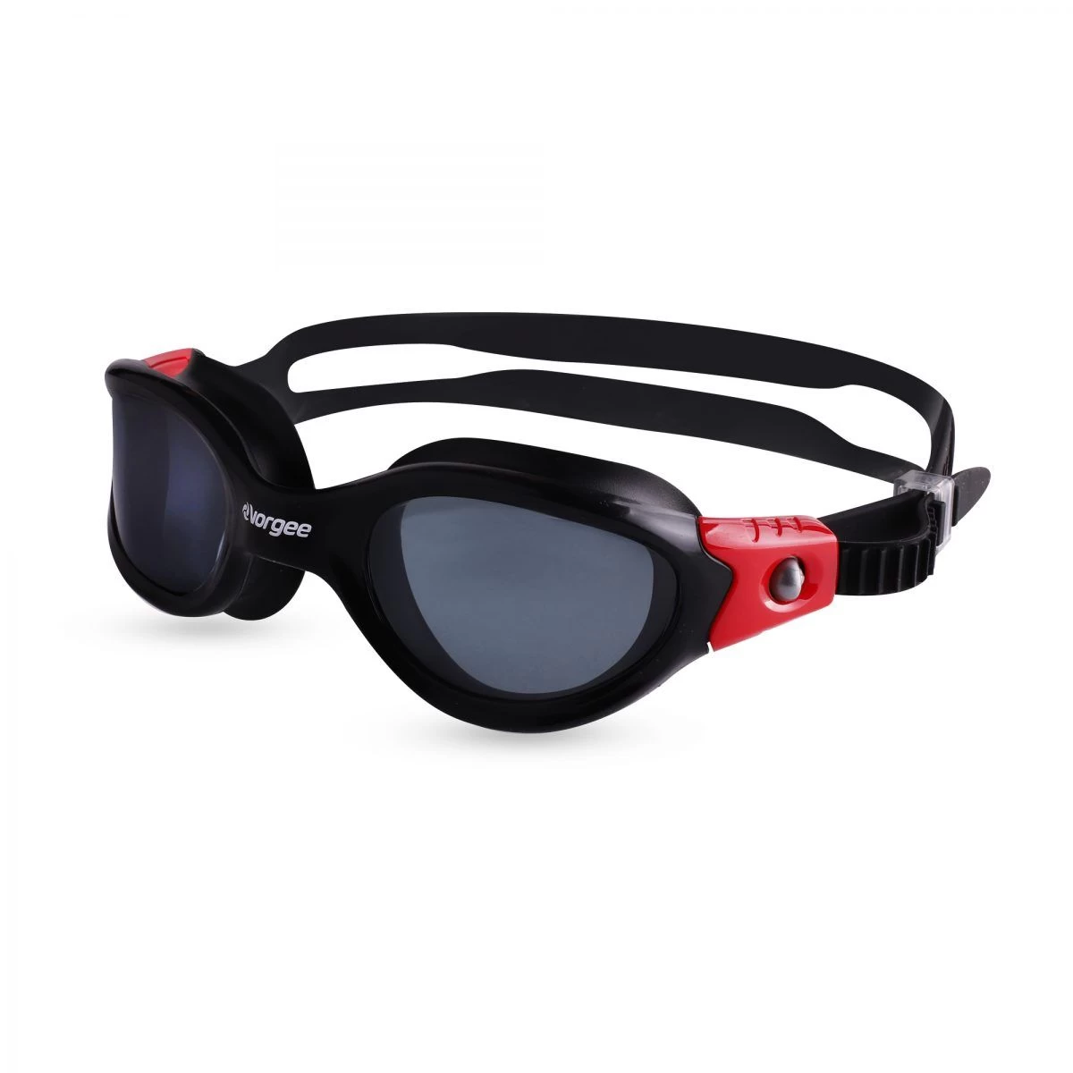 Vorgee Vortech Max Tinted Goggle - Black-Red