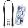View Junior Goggle Strap Set Black